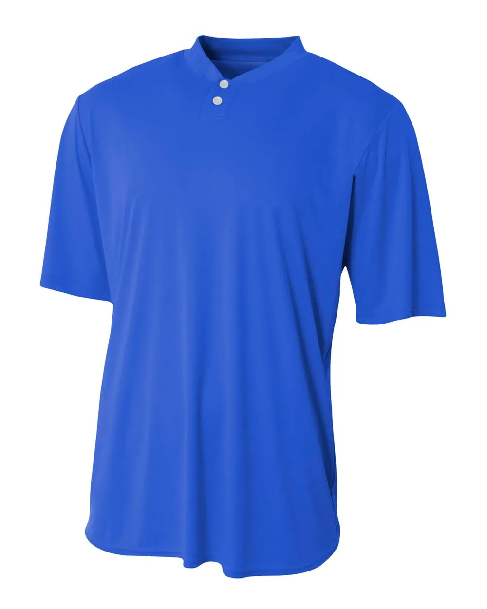 A4 Youth Tek 2-Button Henley