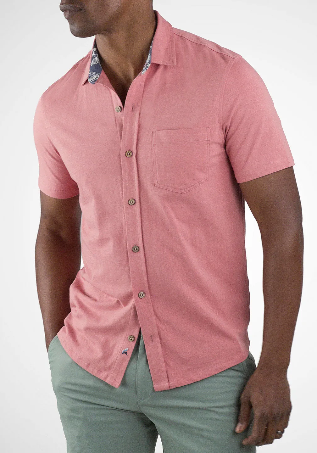 Airotec® Slim Fit Jersey Knit Shirt