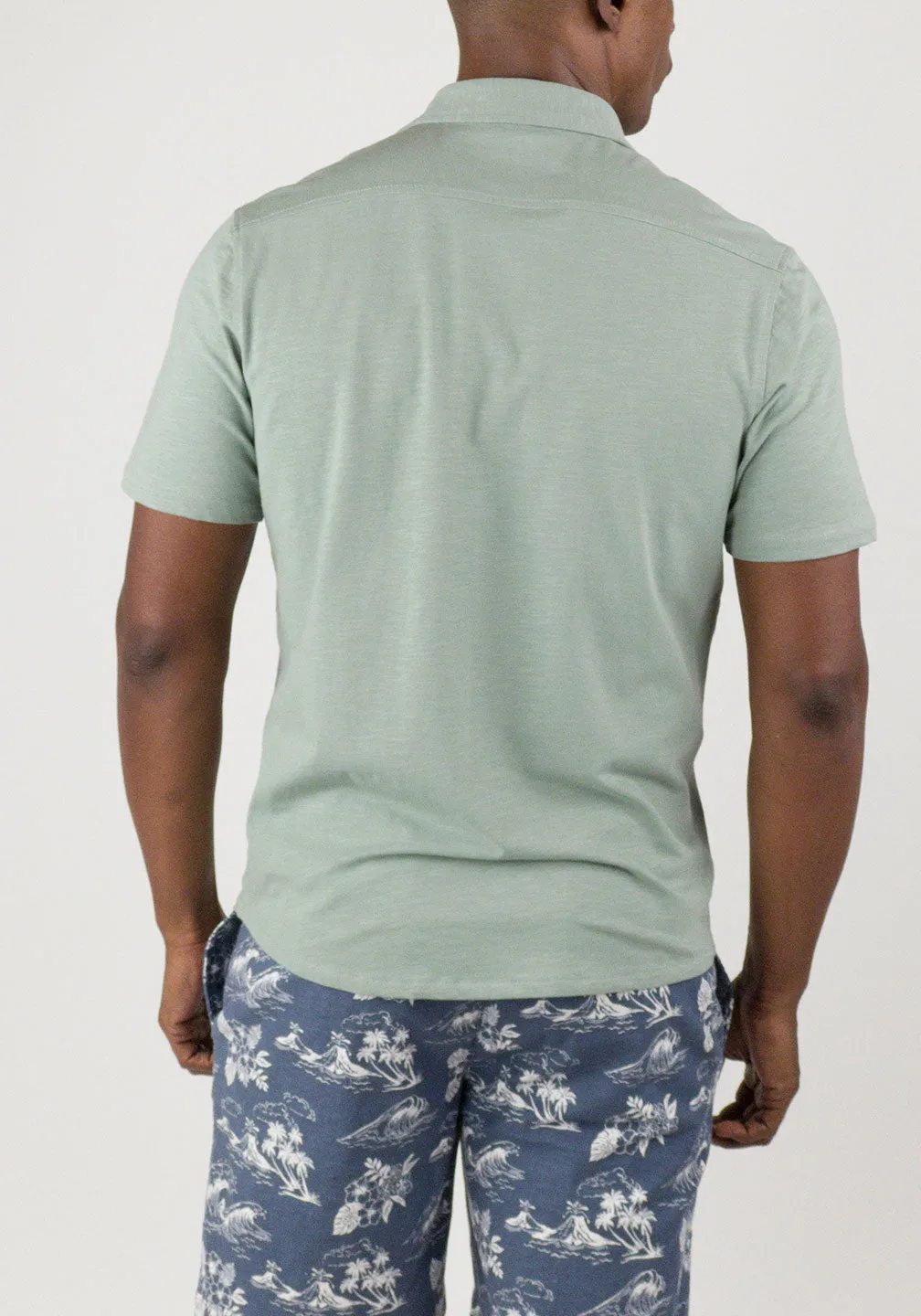 Airotec® Slim Fit Jersey Knit Shirt