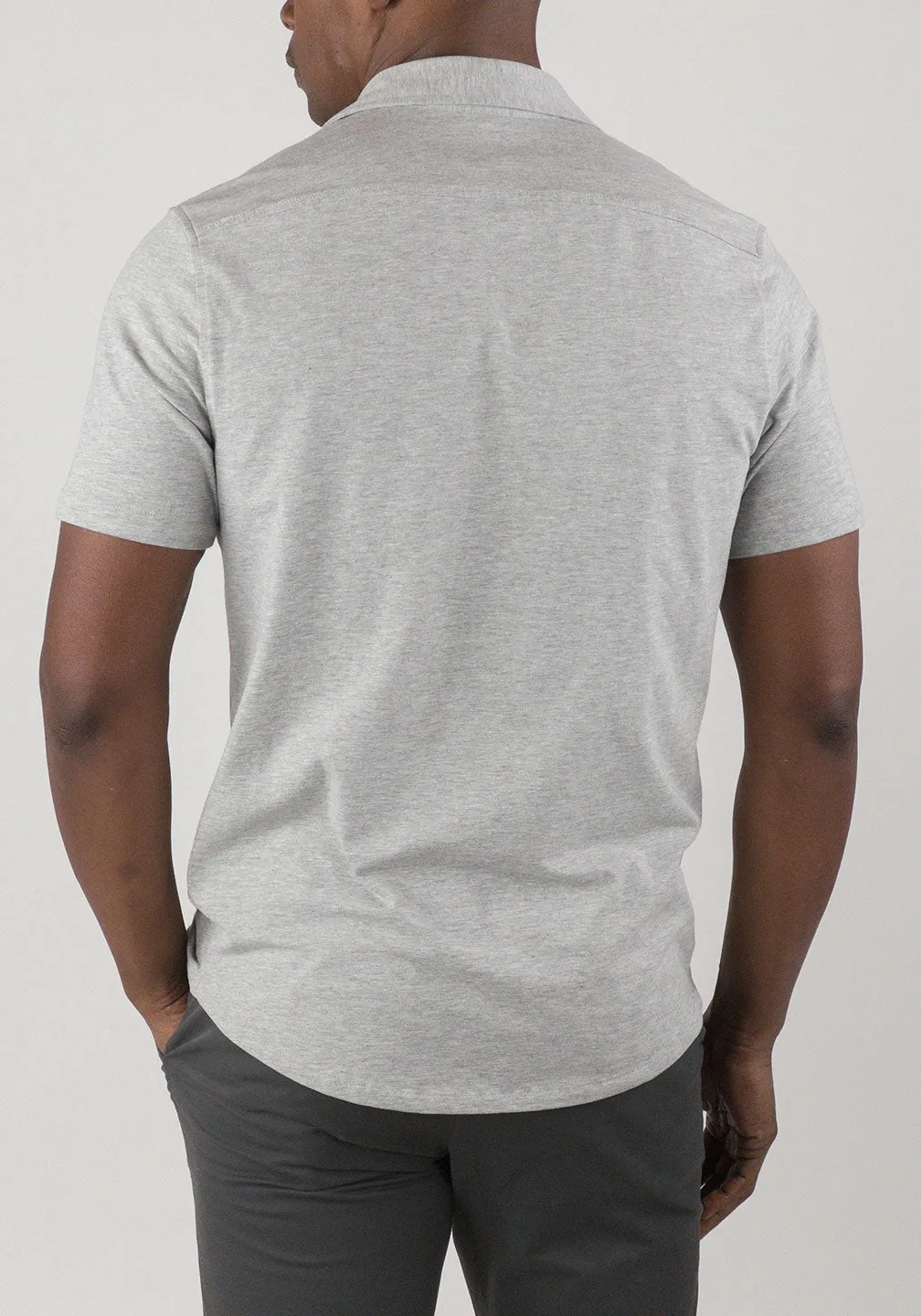 Airotec® Slim Fit Jersey Knit Shirt