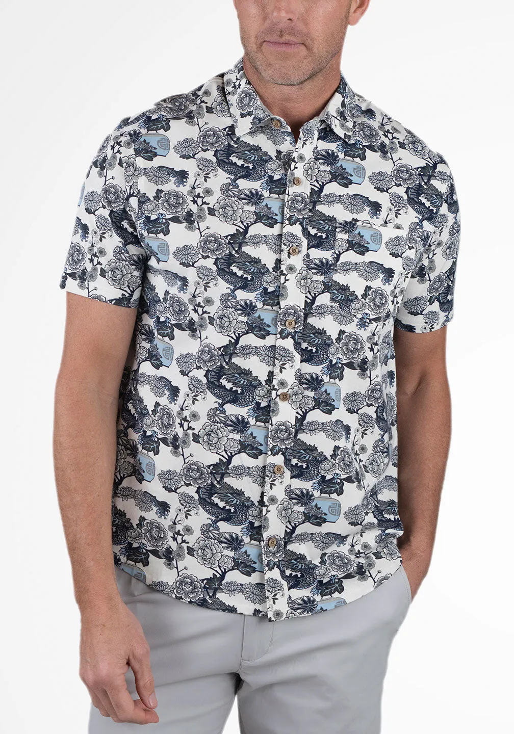 Airotec® Slim-Fit Stretch Jersey Short Sleeve Shirt