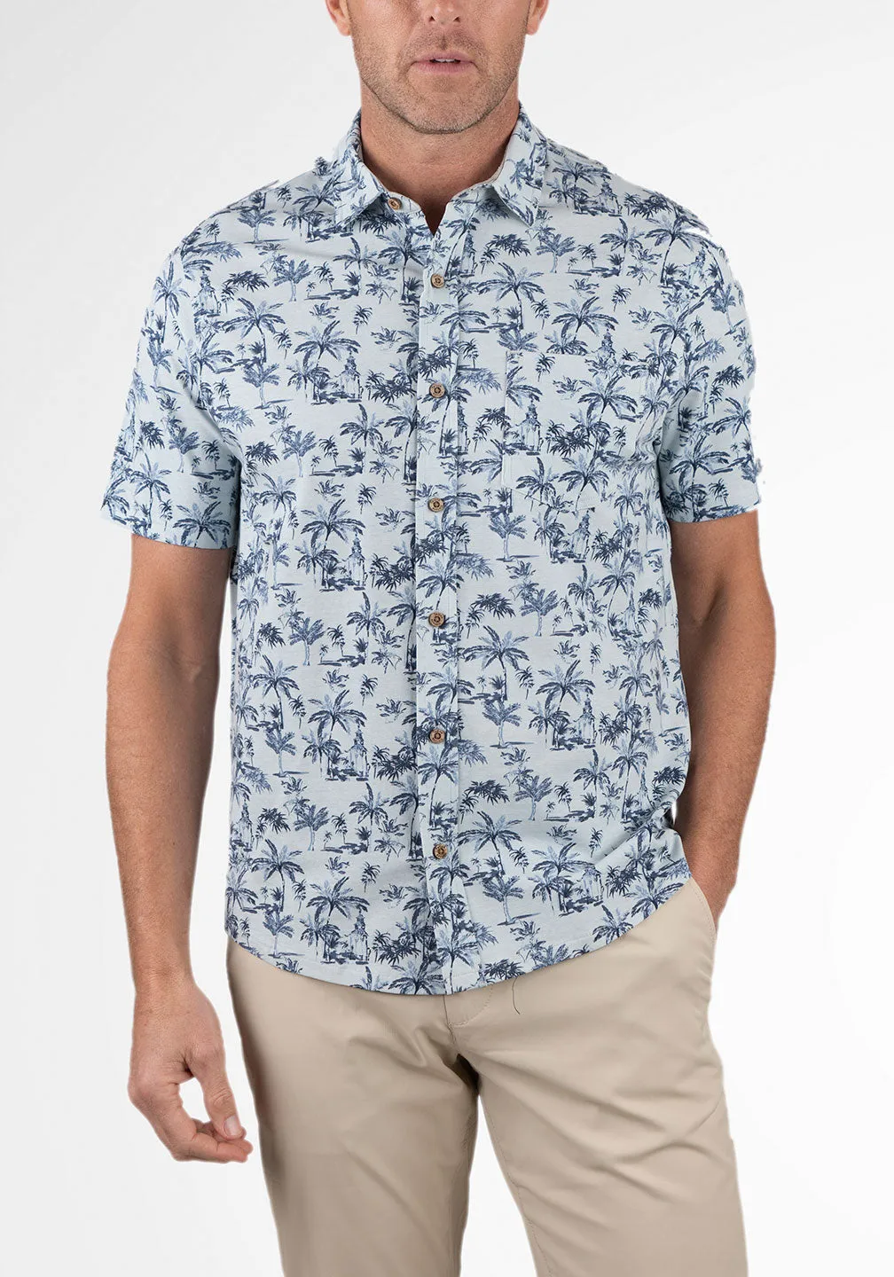 Airotec® Slim-Fit Stretch Jersey Short Sleeve Shirt