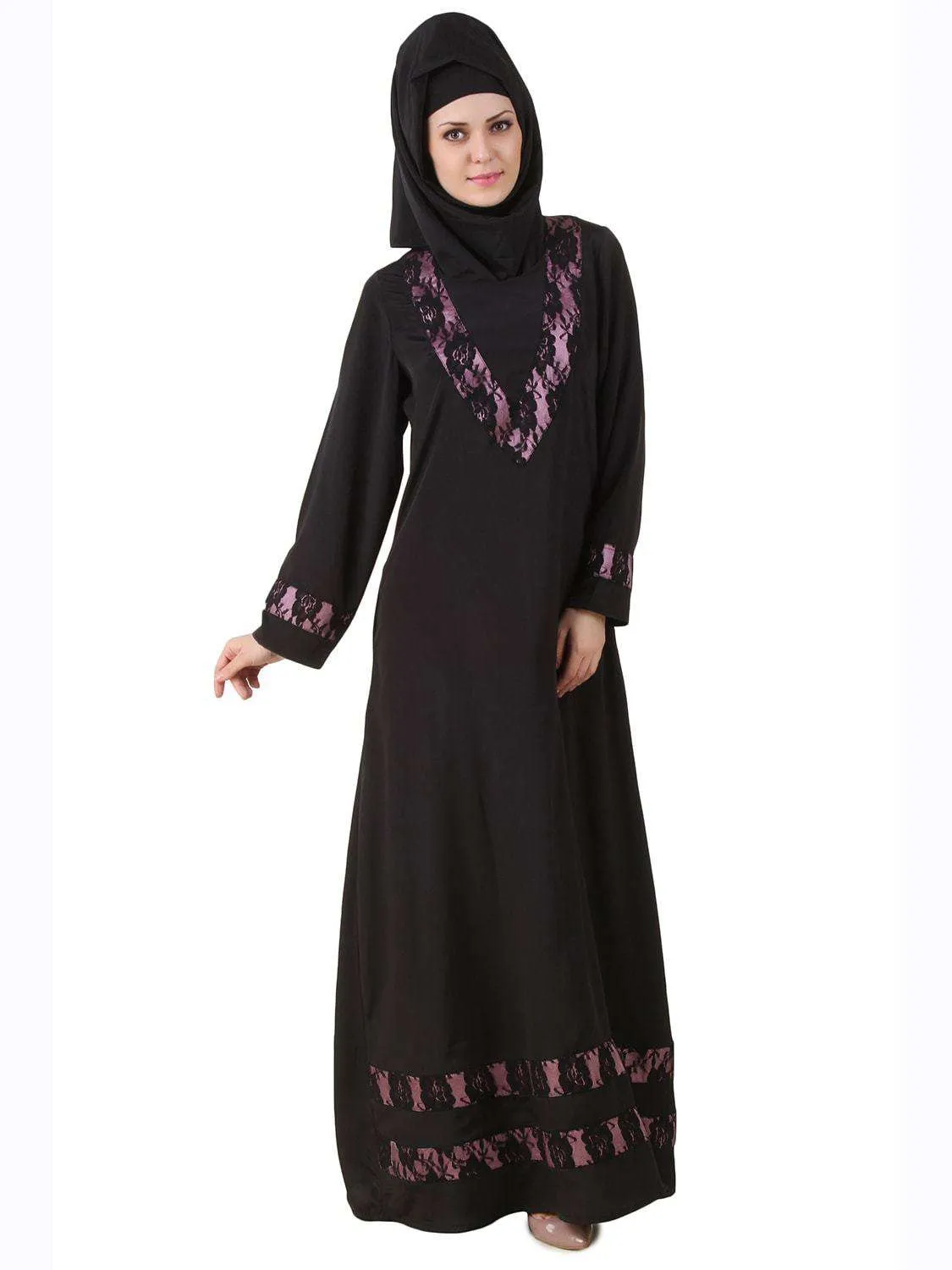 Amala Black Nida Abaya