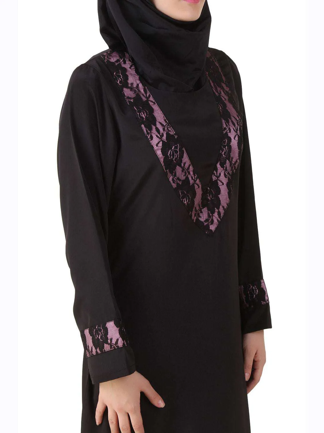 Amala Black Nida Abaya