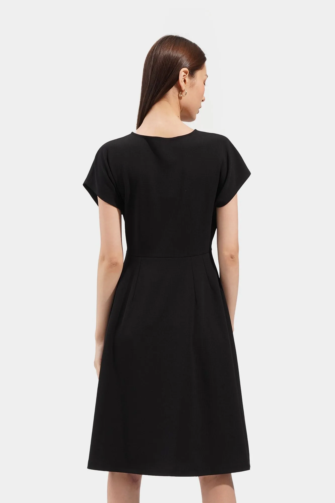 Black Knit Dress