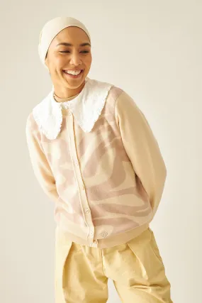 BRAZEN Cardigan in Light Oat