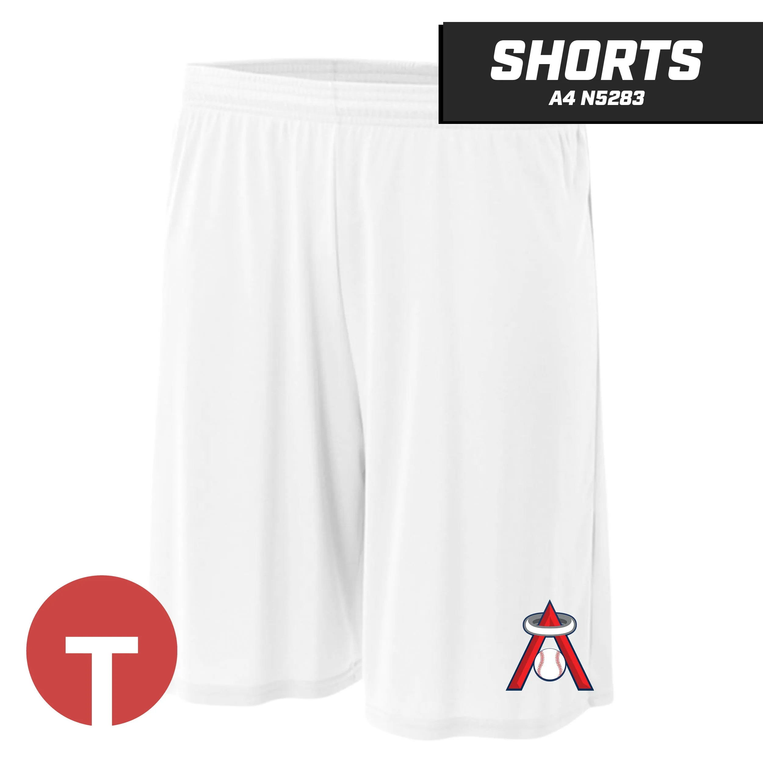 East Cobb Angels - LOGO 1 - Short A4 Apparel N5283