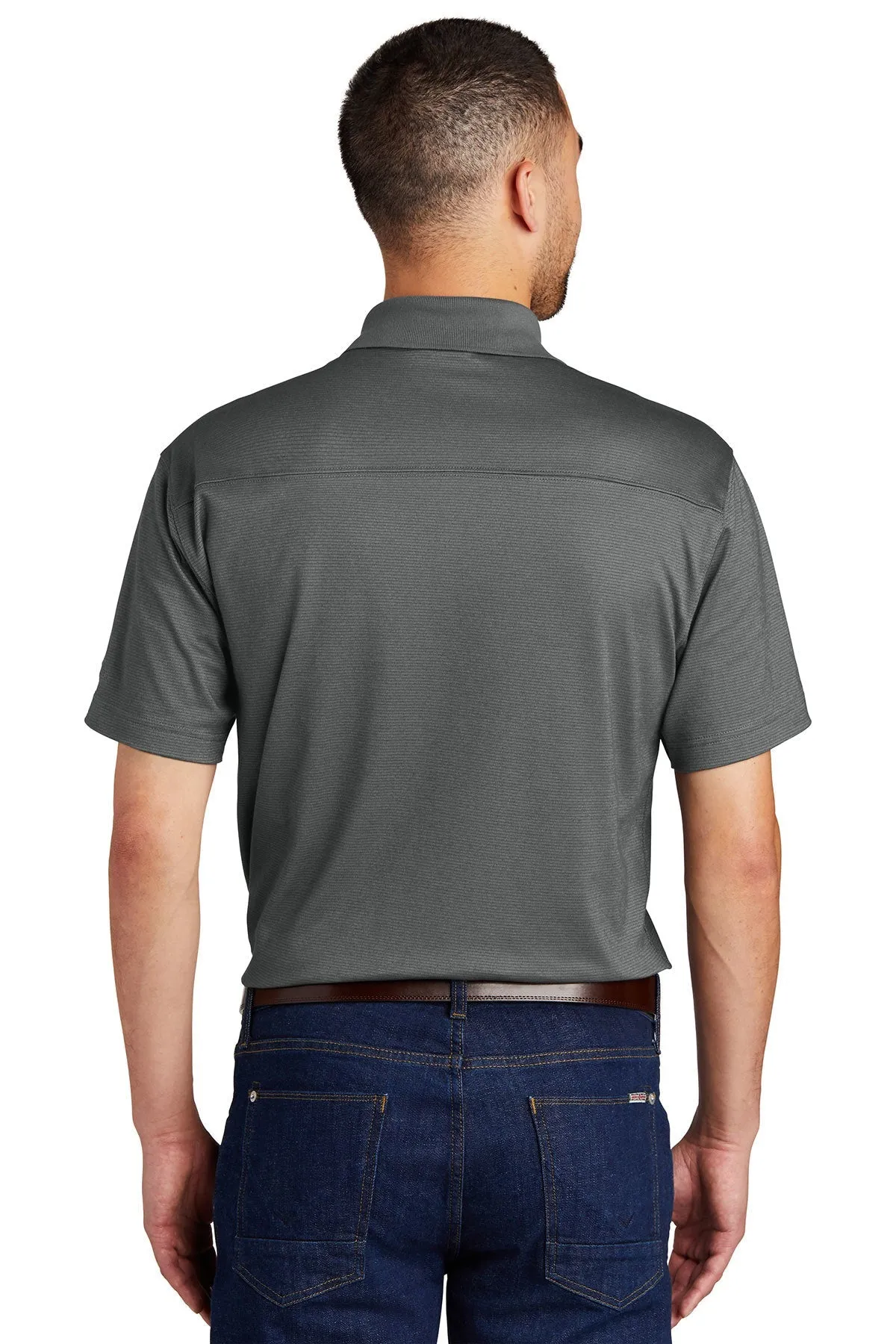Eddie Bauer Custom Performance Polos, Grey Steel