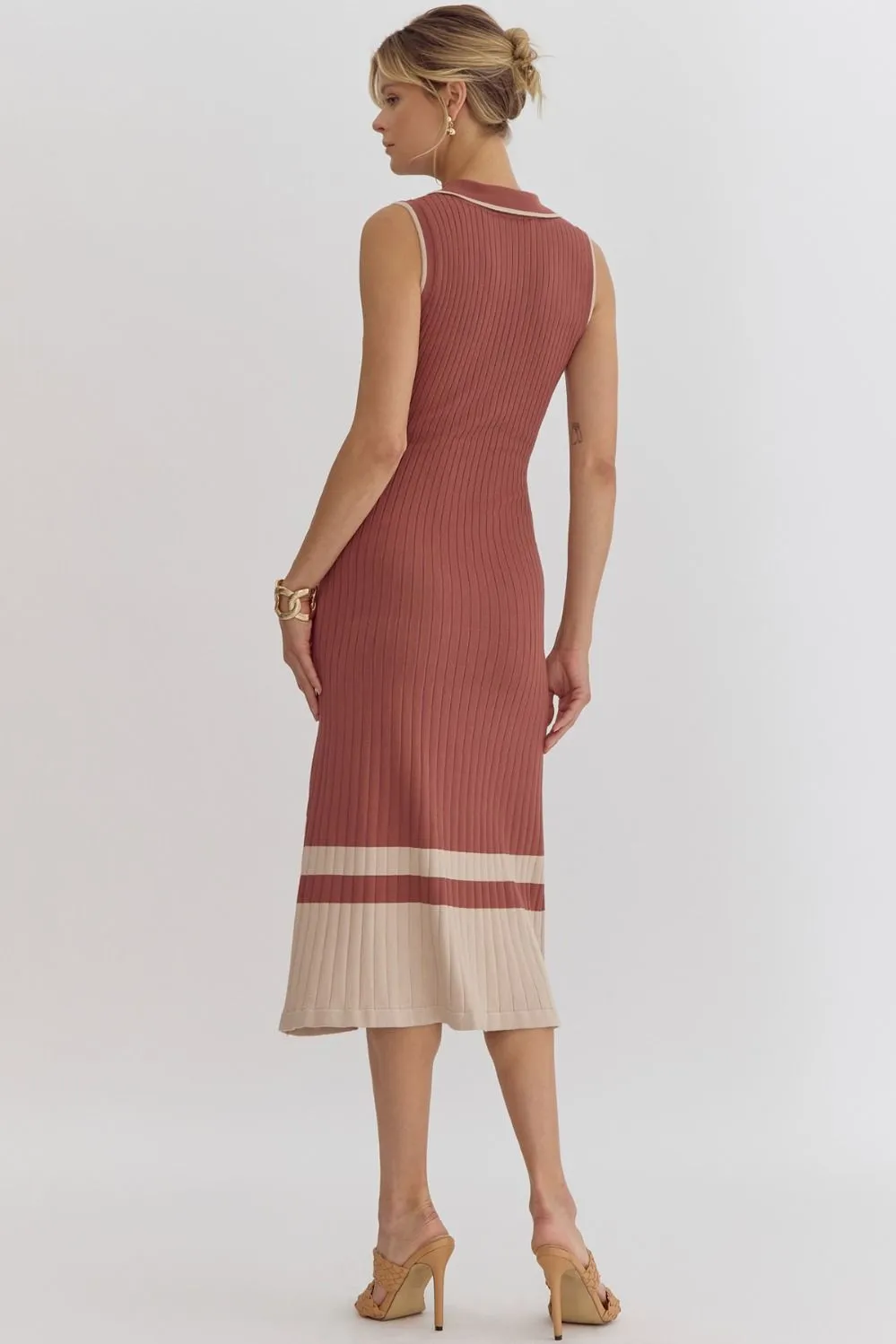 ENTRO Julius Midi Dress FINAL SALE