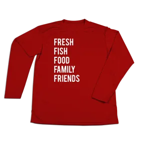 #FRESHFAM YOUTH Performance Long Sleeve Shirt