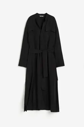 H&M Modal-blend Utility dress, black