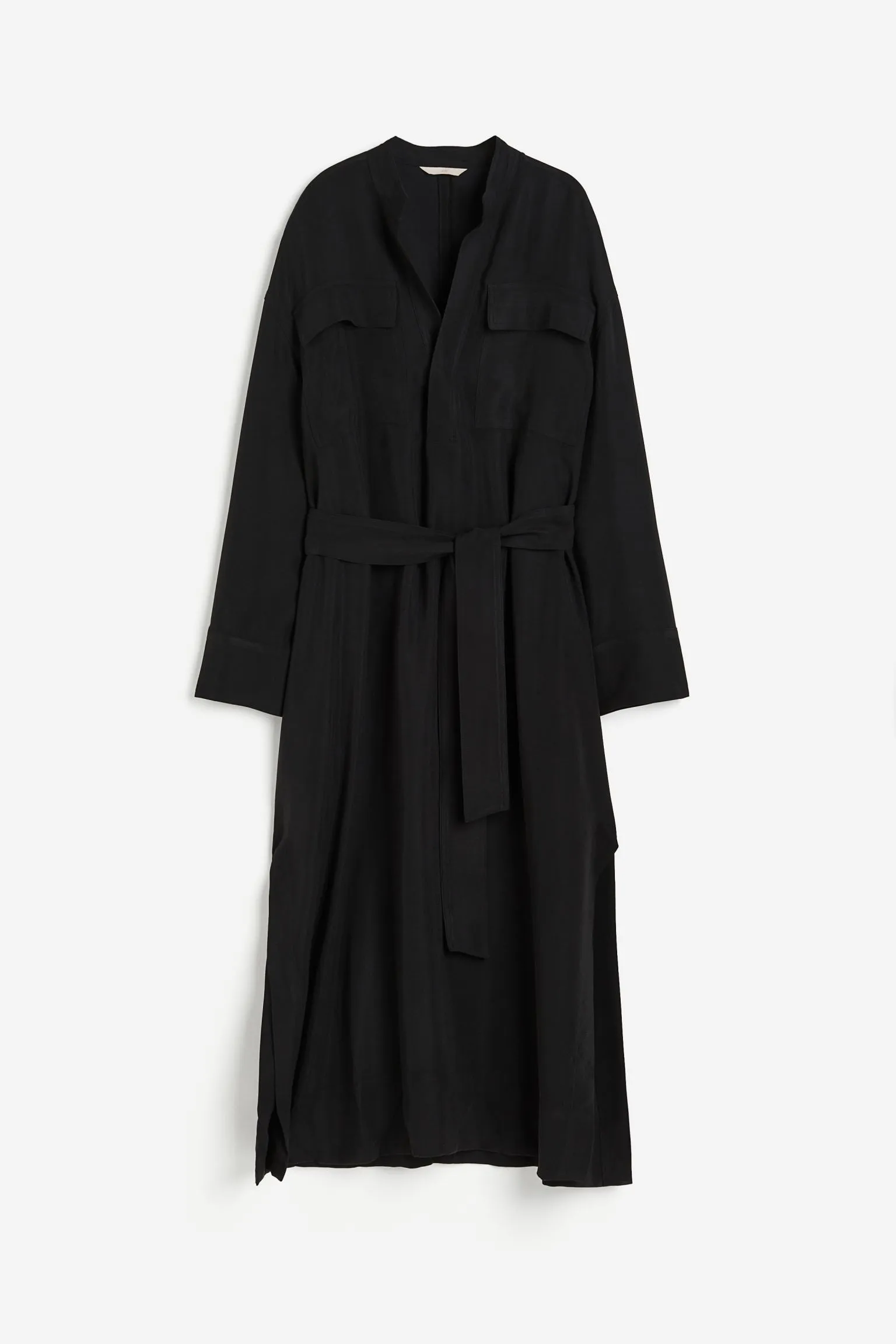 H&M Modal-blend Utility dress, black