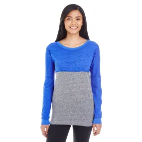 Holloway Women's Vintage Royal/Vintage Grey Low Key Pullover