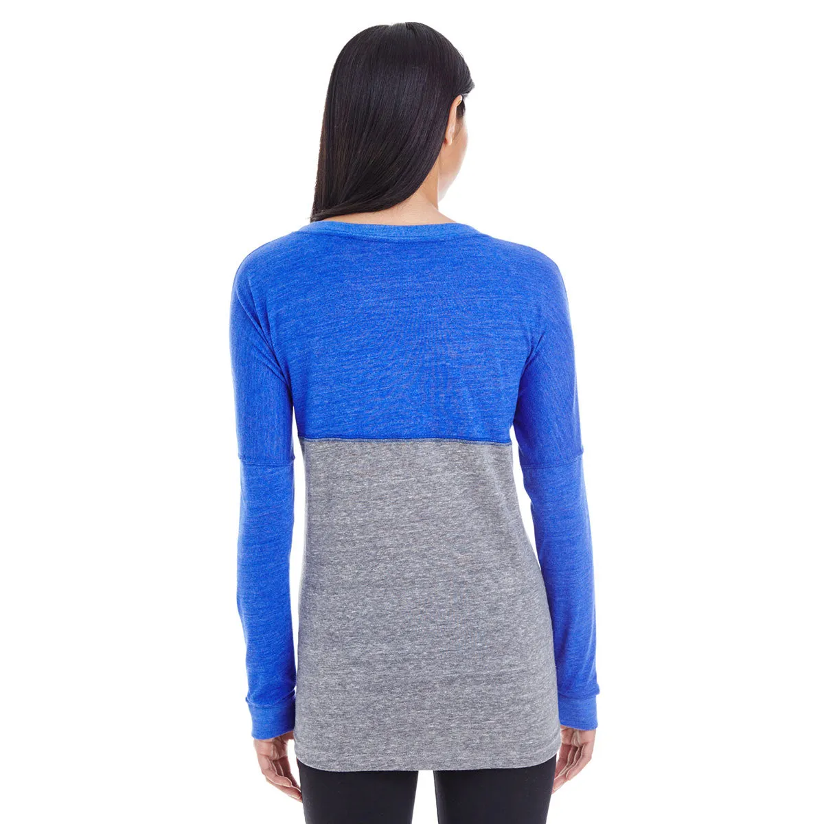 Holloway Women's Vintage Royal/Vintage Grey Low Key Pullover