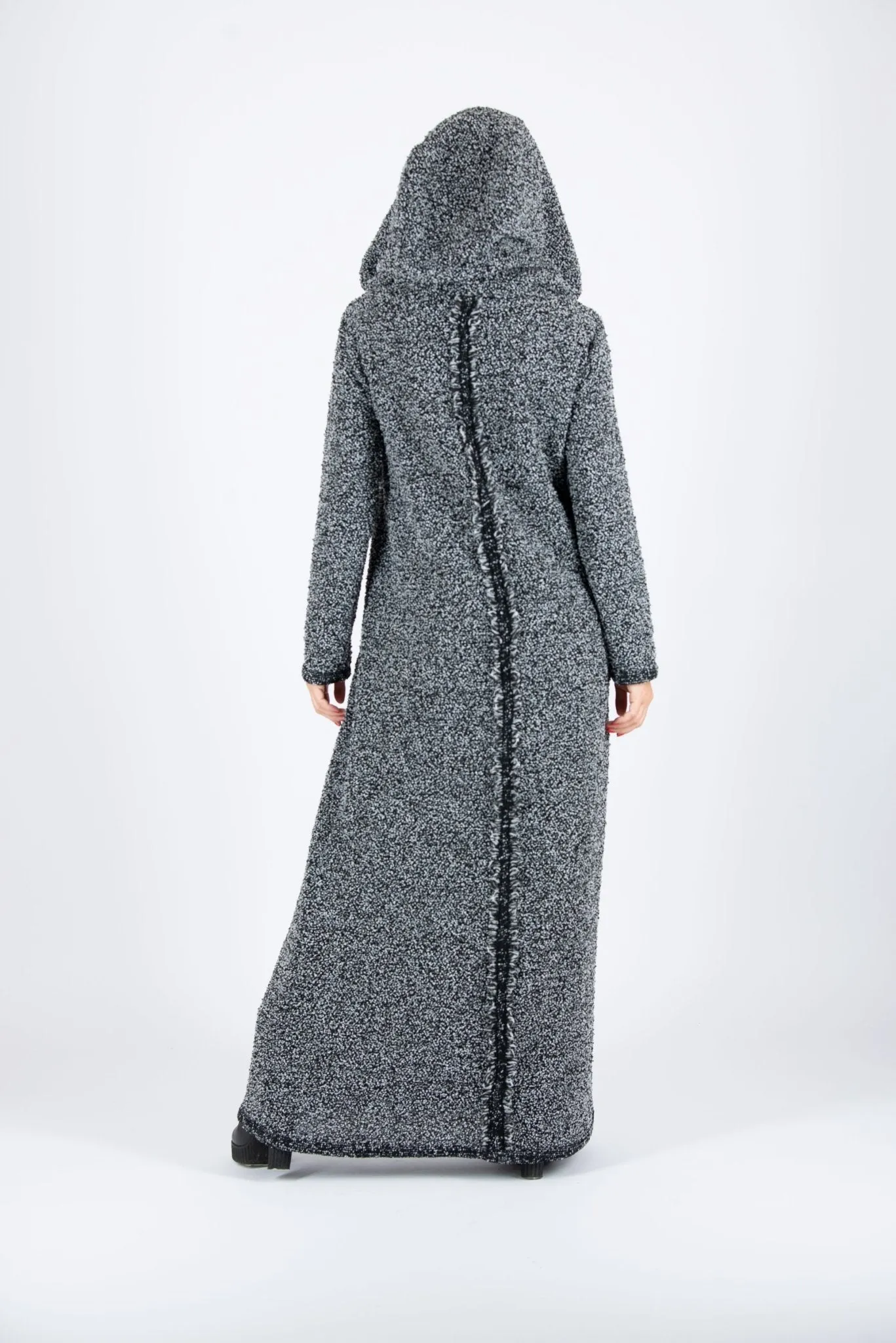 Hooded Knitted Dress LINDA