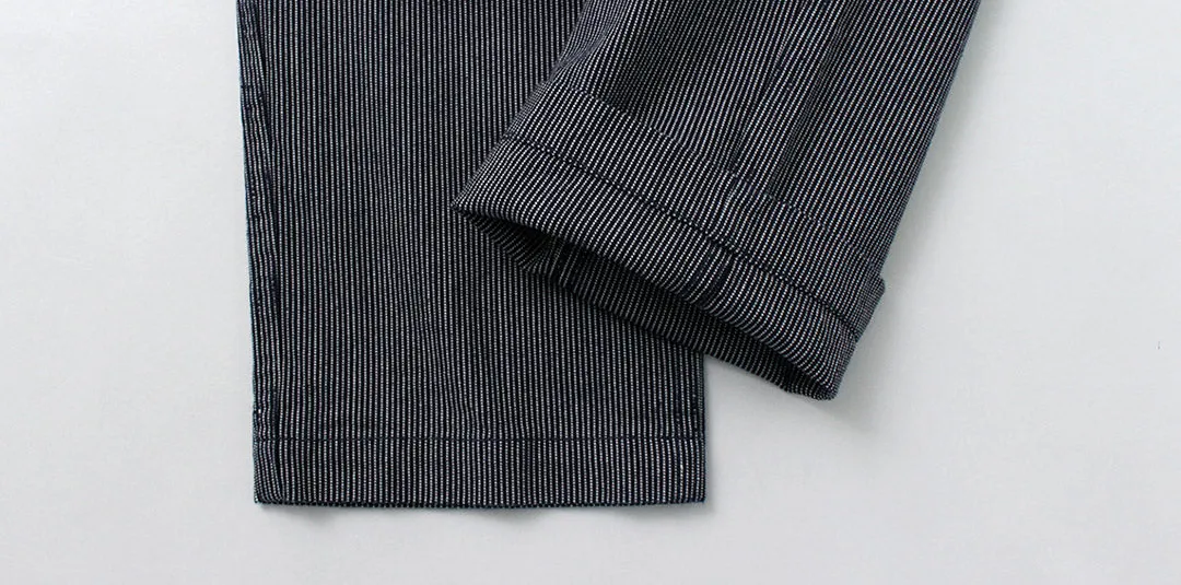 JAPAN BLUE JEANS / Wide Tapered Hickory Pants