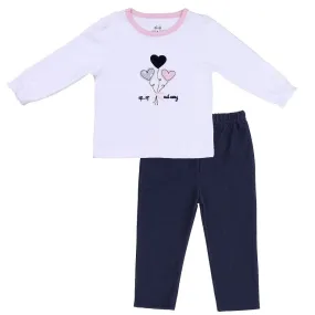 Knit Denim Baby Outfit