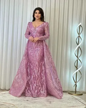 Luxury Sparkly Sequins Prom Party Dress