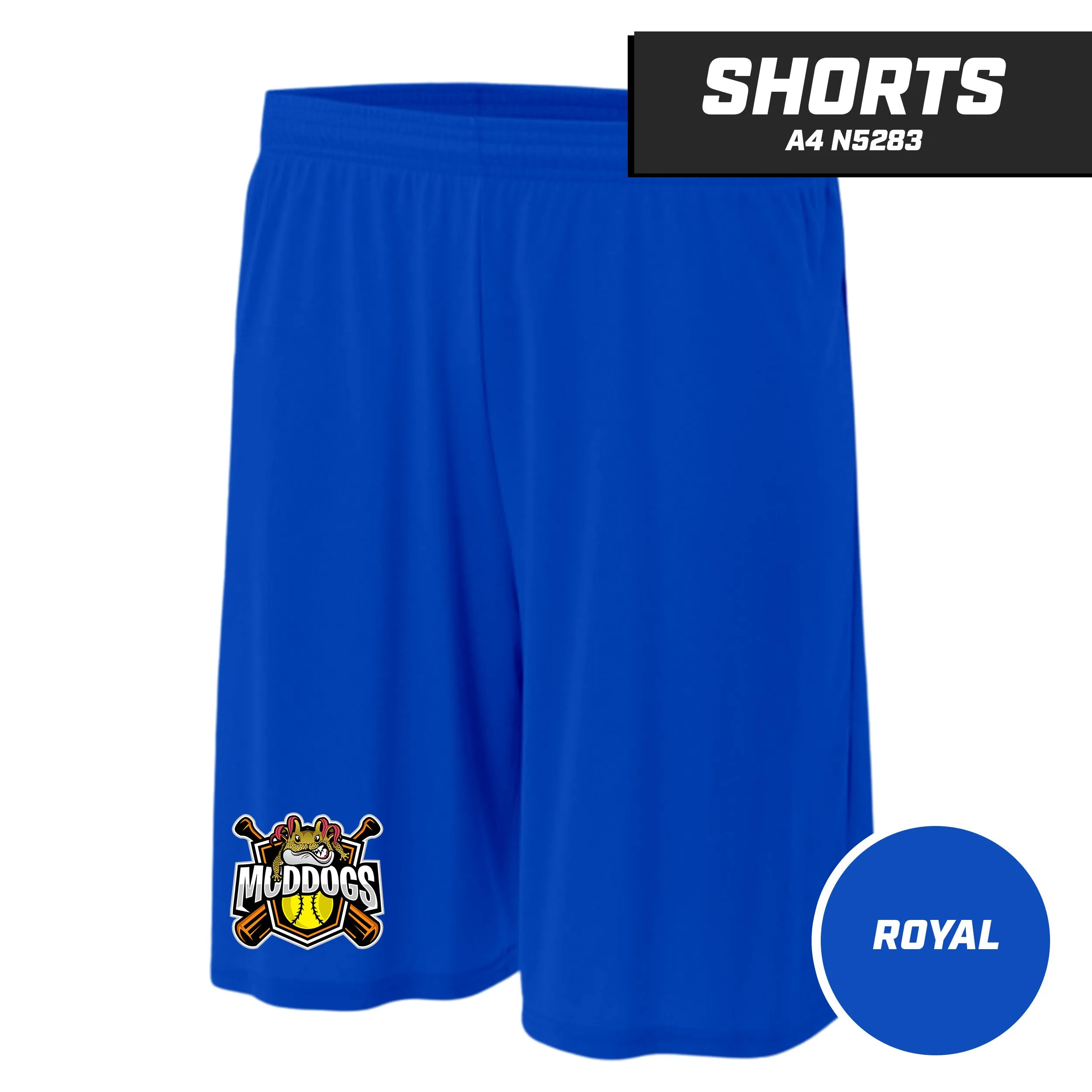 Muddogs Baseball - Short A4 Apparel N5283 (Copy)