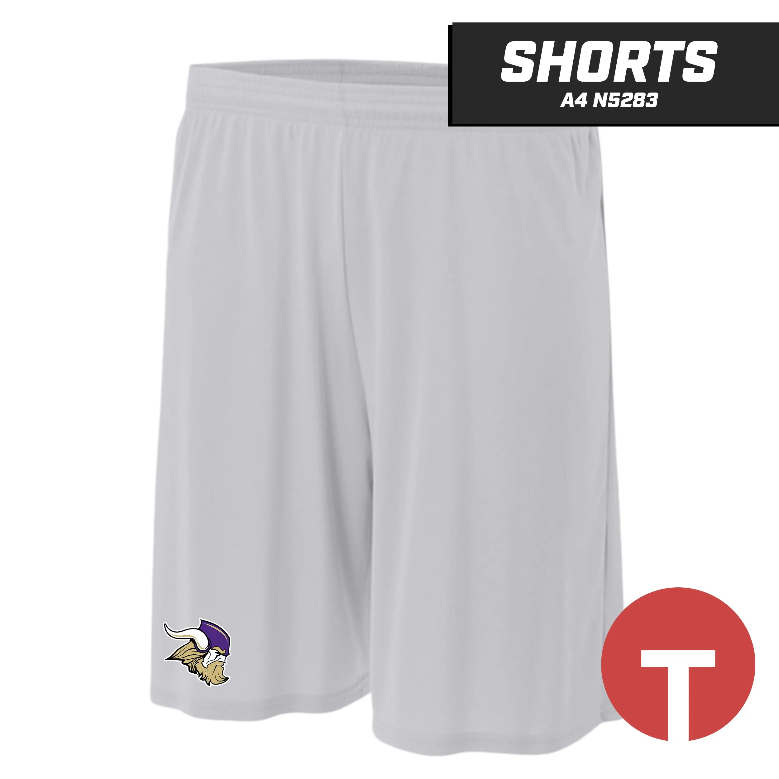 NKHS Vikings - Short A4 Apparel N5283