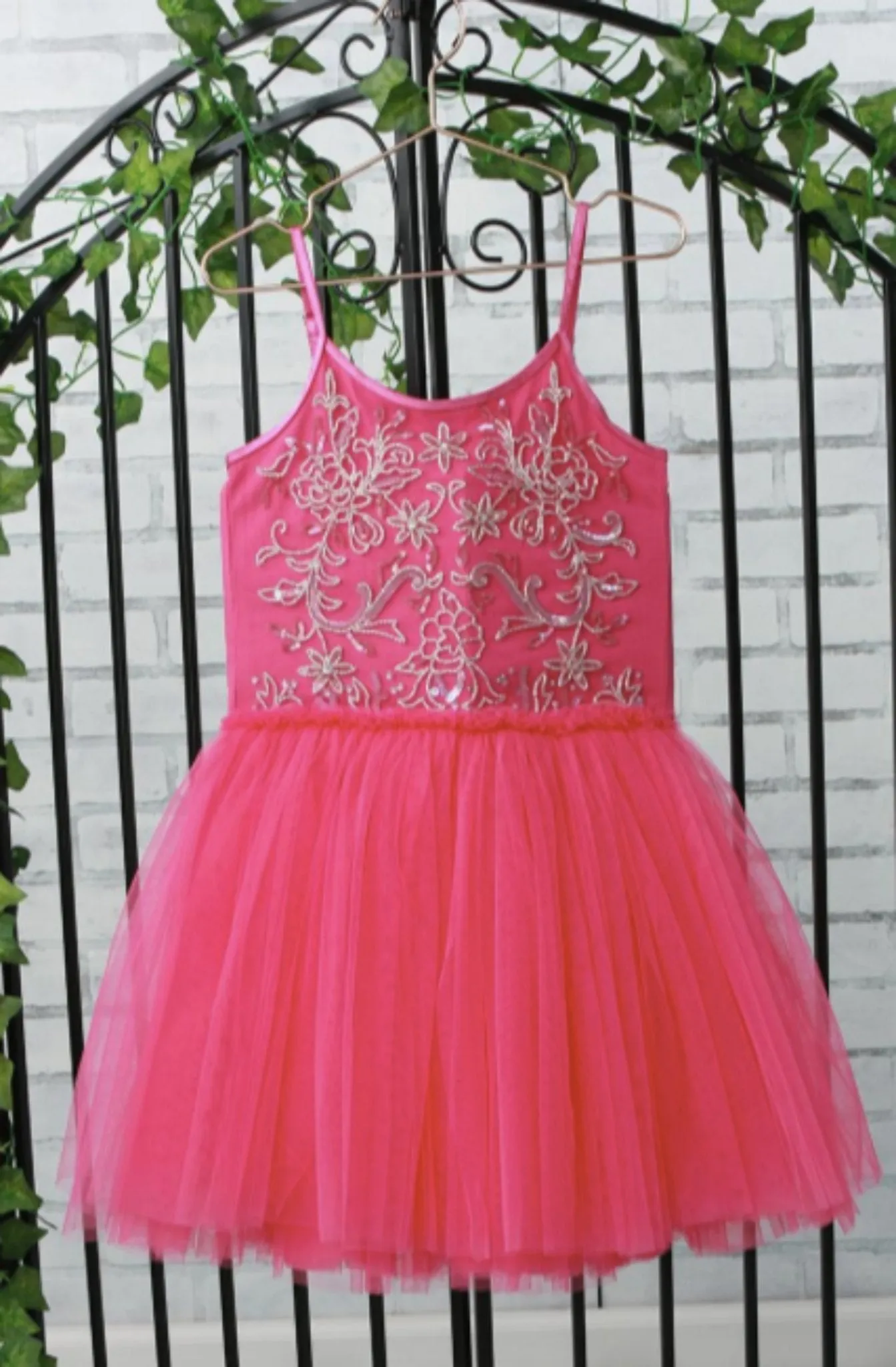 Ooh La La Couture Girls Hot Pink Beverly Tutu Dress