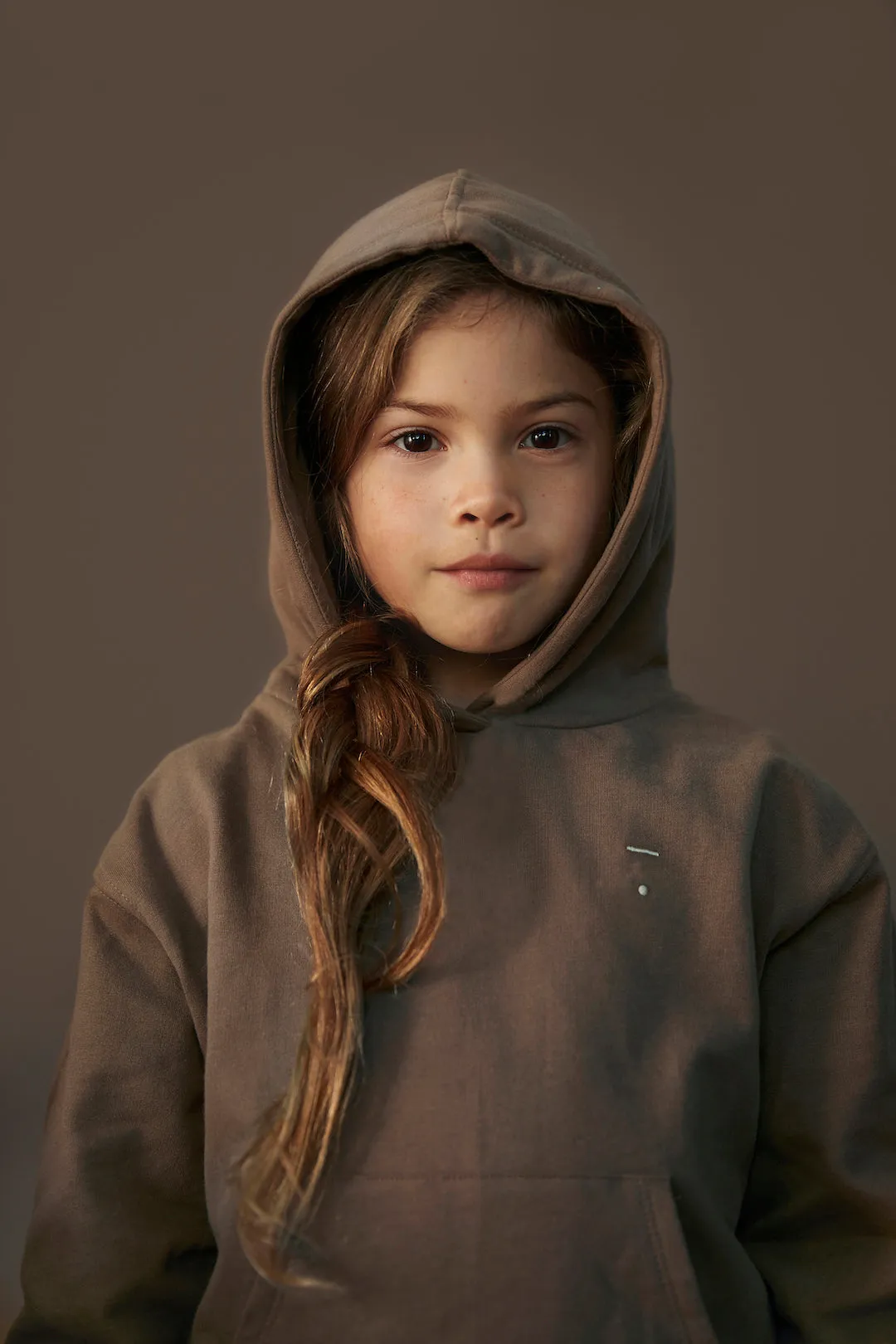 Organic Kapuzenpullover "Hoodie Brownie", 2-3J (98)