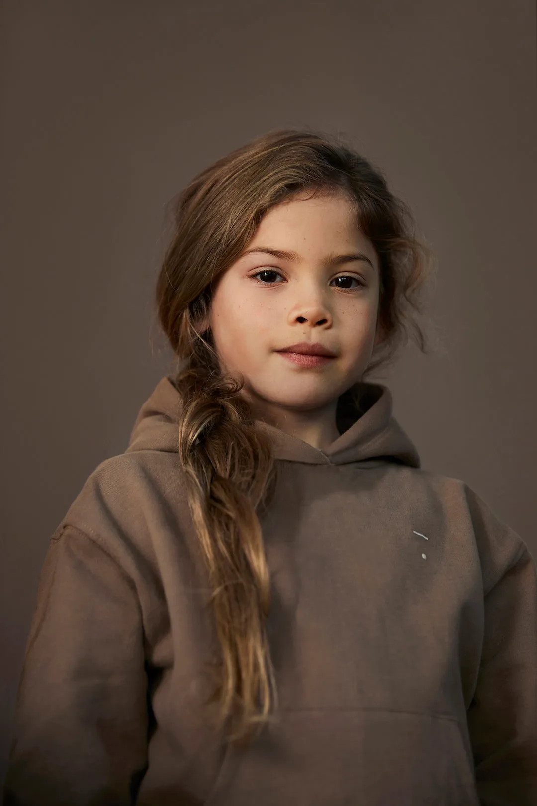 Organic Kapuzenpullover "Hoodie Brownie", 2-3J (98)