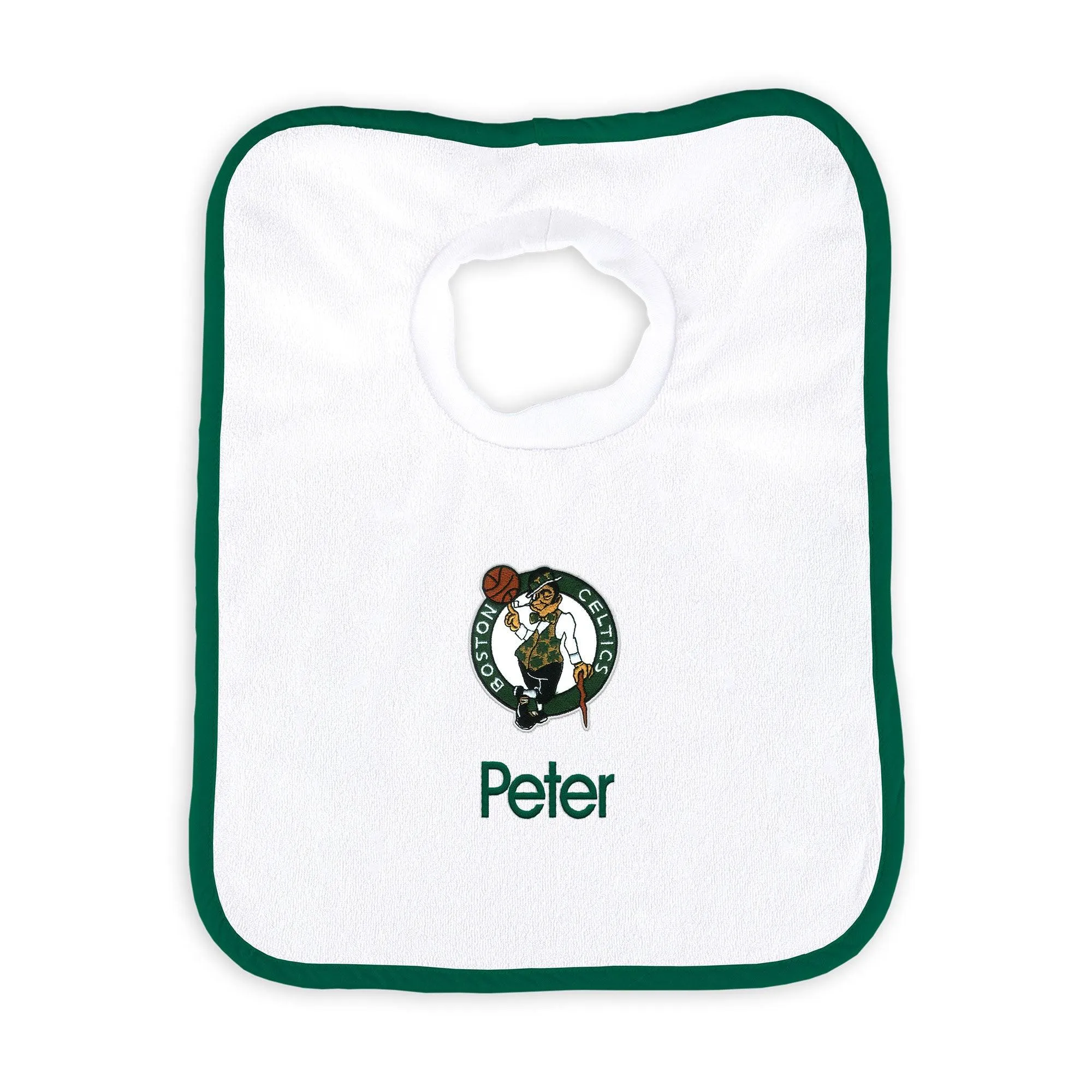 Personalized Boston Celtics Pullover Bib