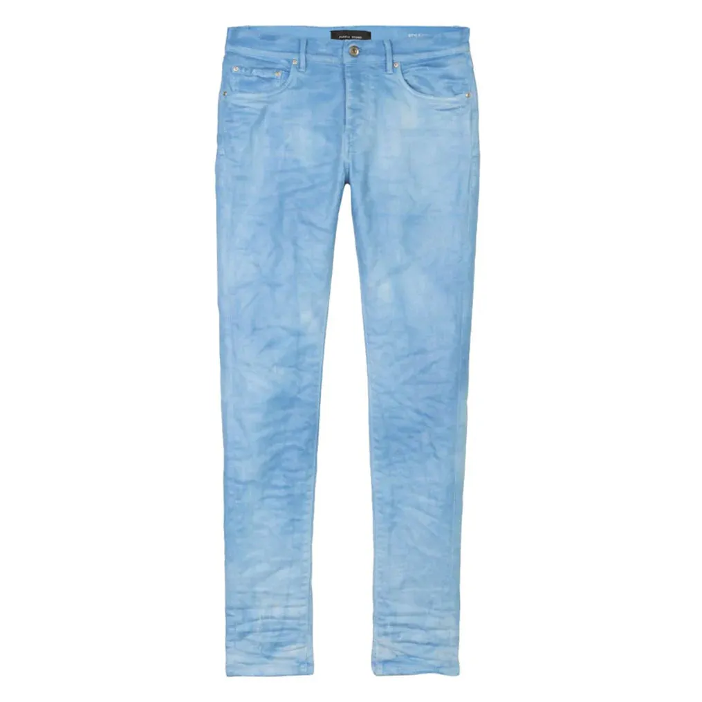 Purple Brand P001 Bleached Blue High Shine Jean