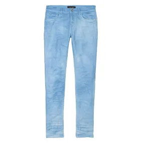Purple Brand P001 Bleached Blue High Shine Jean