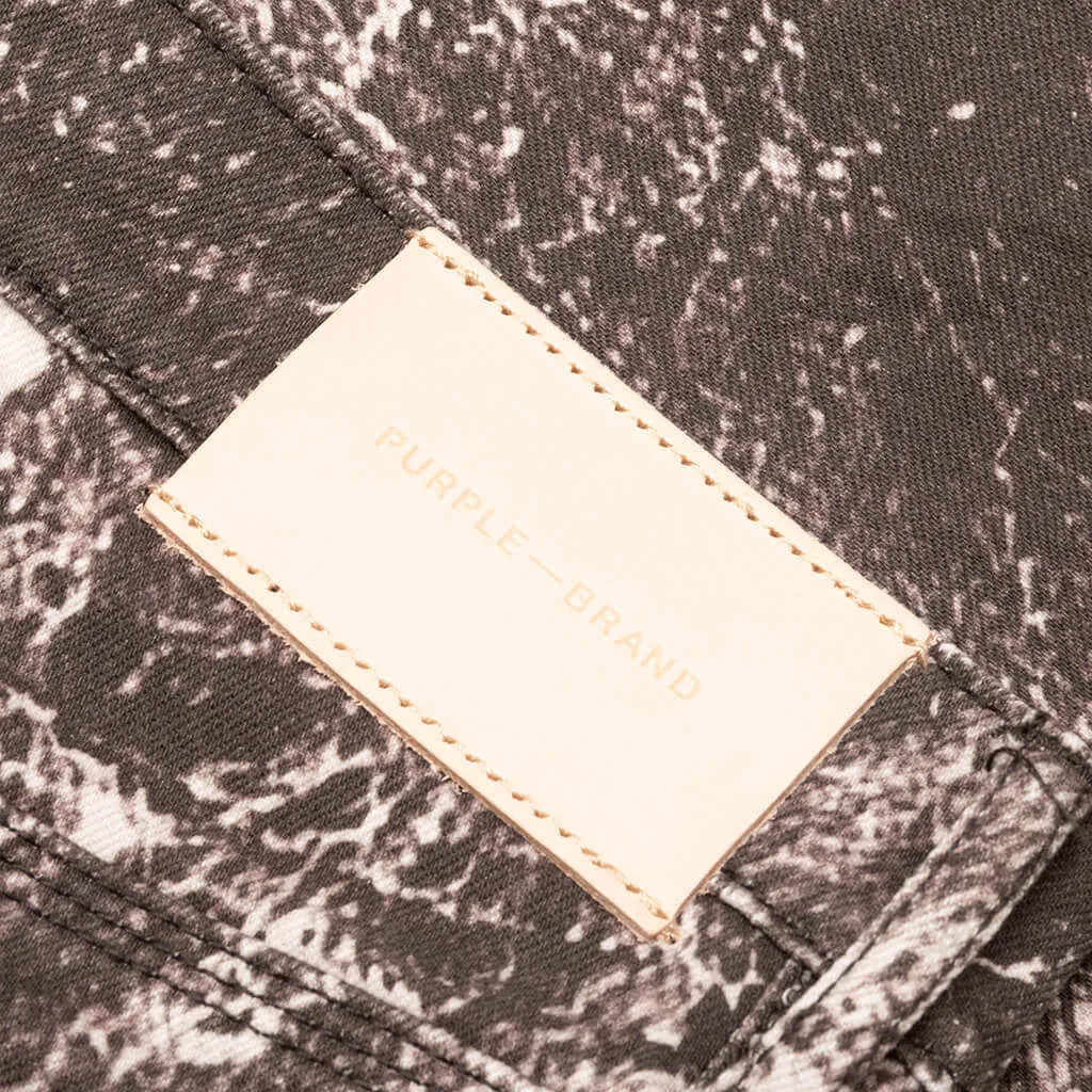 Purple Brand P001 Printed Denim Stone B Jean