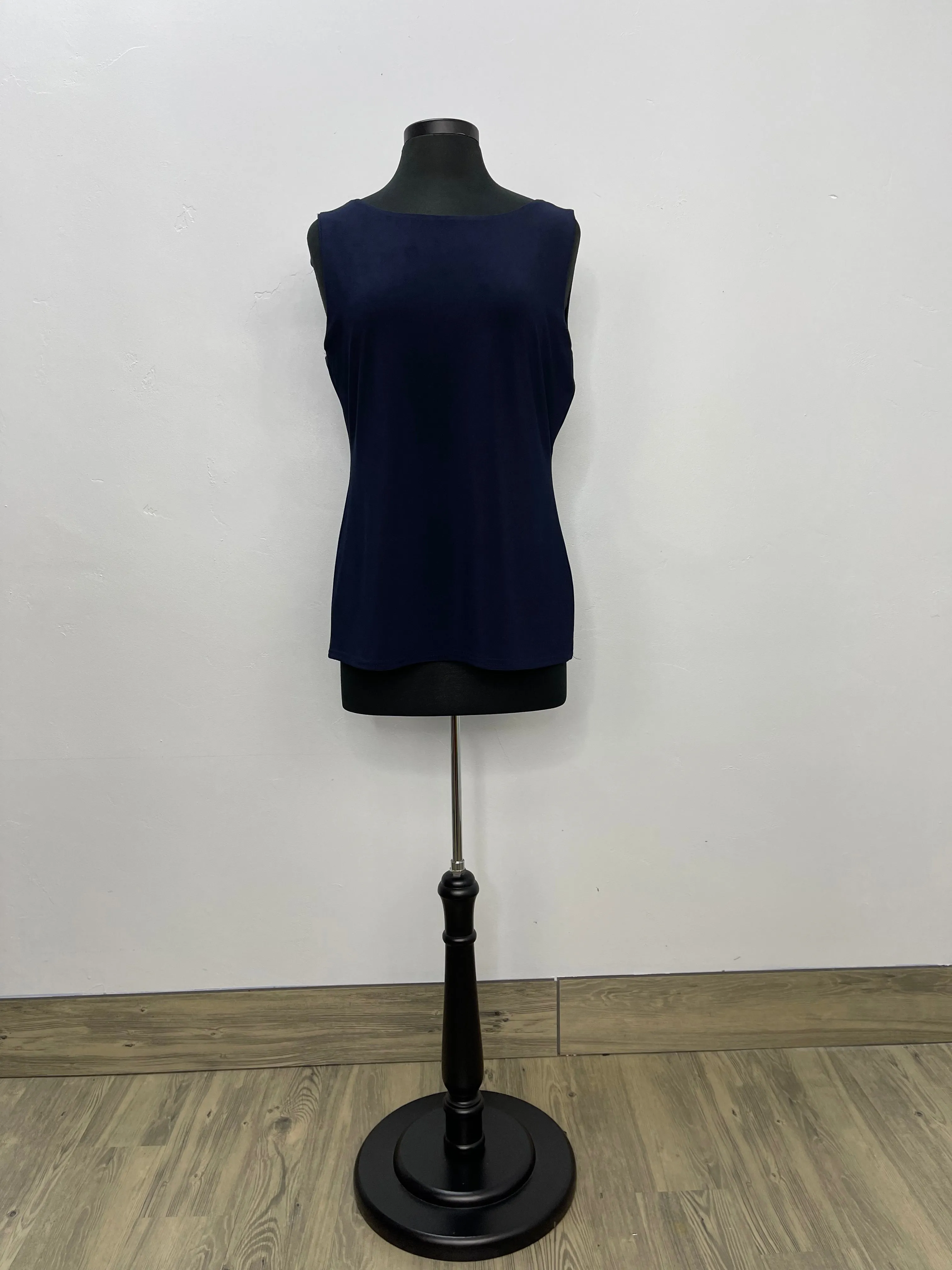 Reversible Navy Tank Top