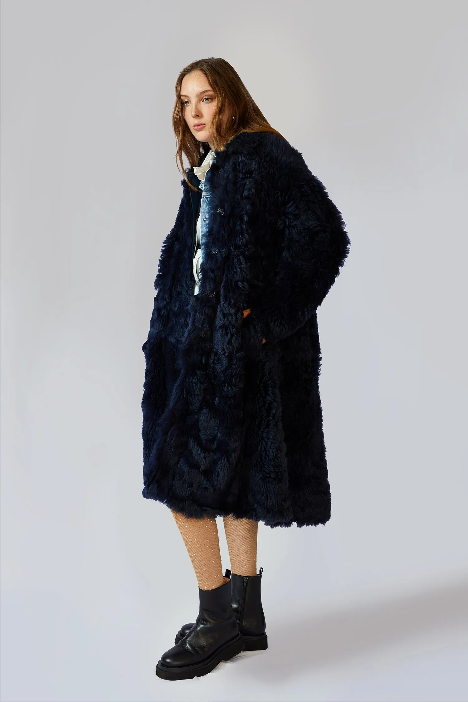 Sunday Coat in Navy