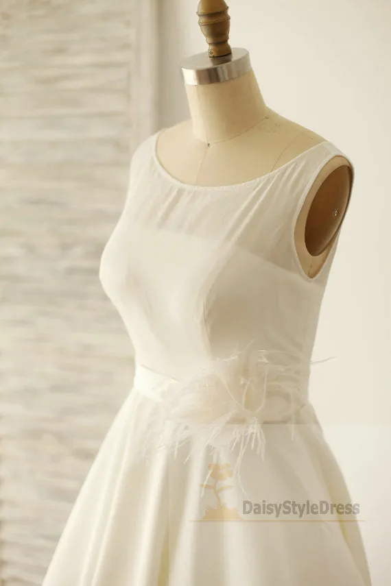 Tea Length Vintage Wedding Dress