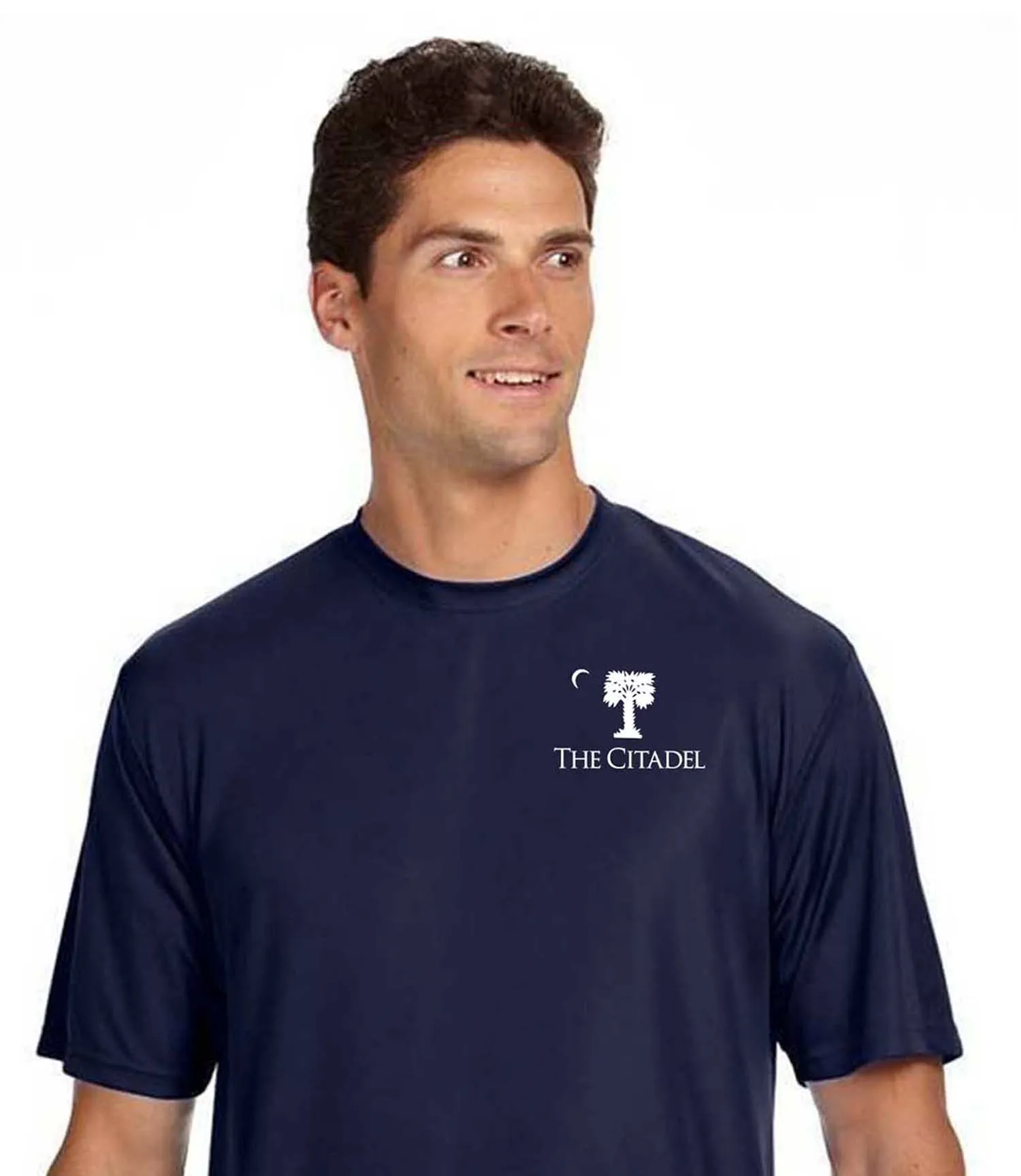The Citadel, Big Red  logo, A4 Cooling Performance Tee