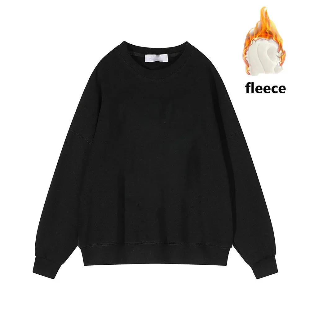 Warmth in Style: Solid Fleece Pullover