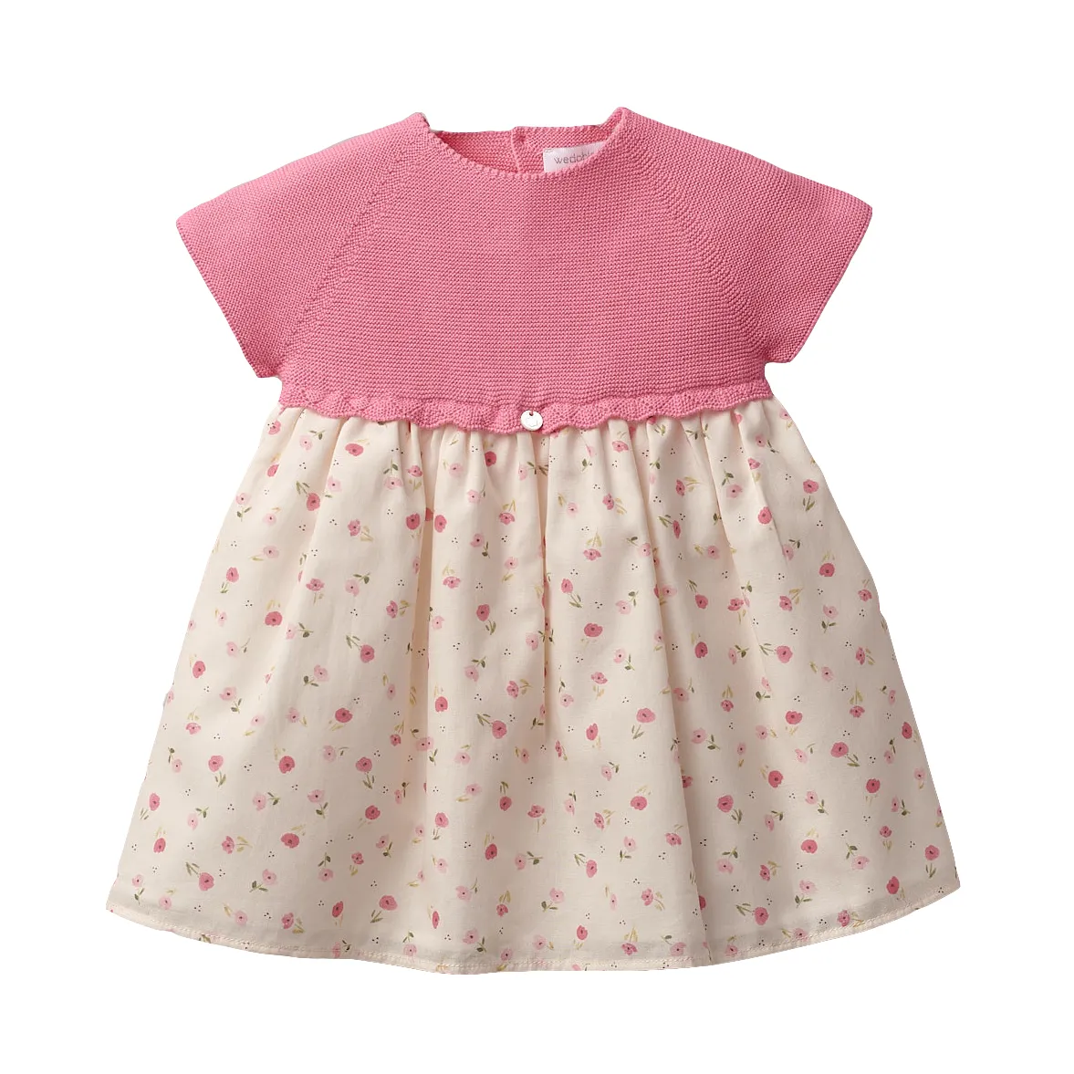 Wedoble | Hot Pink Knit Dress (18M)